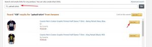 amazon affiliate product search